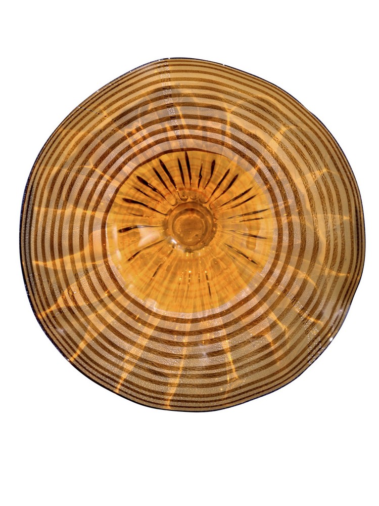 Dale Tiffany Lighting-AV13108-D16-Handover - 16 Inch Decorative Wall Art   Amber Finish