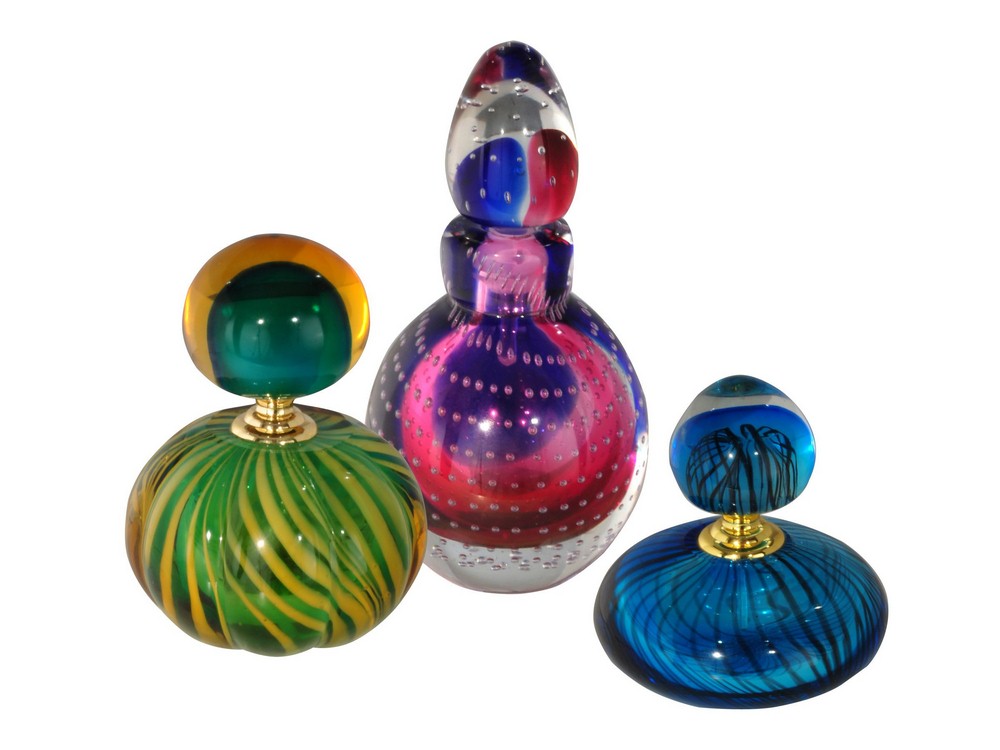 Dale Tiffany Lighting-AV13122-7 Inch Apollo Perfume Bottle (Set of 3)   Multi-Color Finish