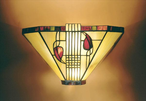 Dale Tiffany Lighting-2725/1LTW-Henderson Wall Sconce Other