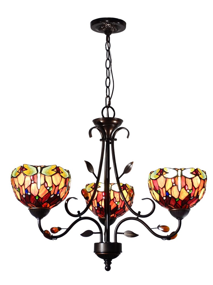 1905200 Dale Tiffany Lighting-TH14116-21 Inch Three Light  sku 1905200