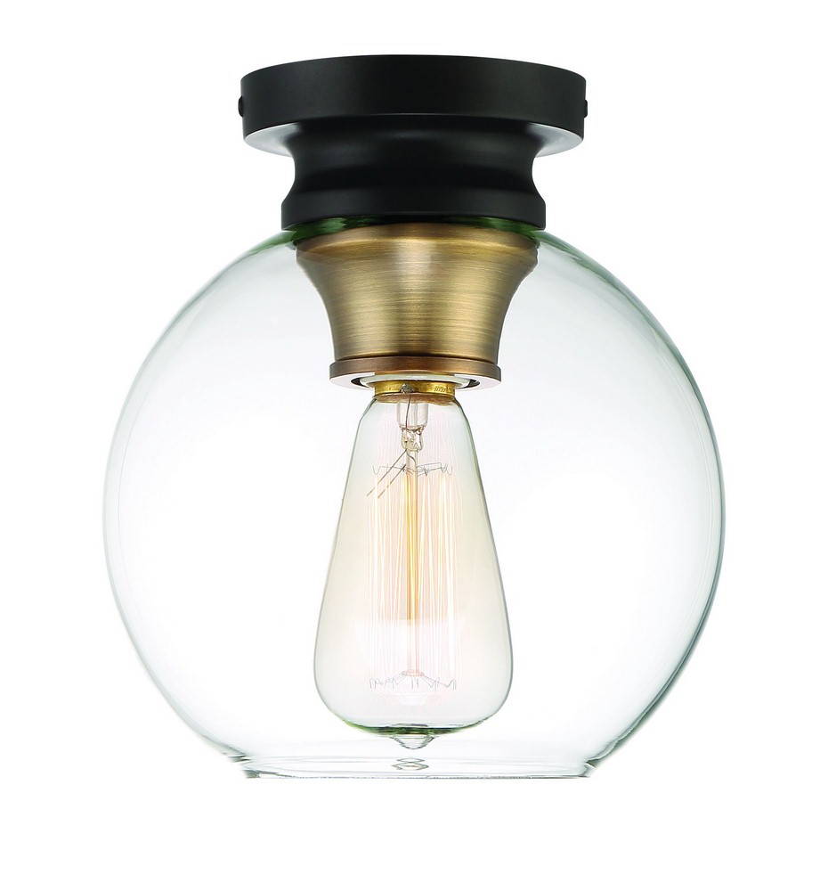 2557573 Designers Fountain-1262-VB-Ella - One Light Flush  sku 2557573