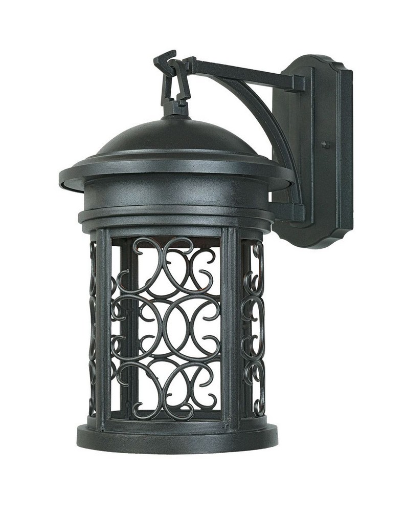 Designers Fountain-31111-ORB-Ellington - One Light Outdoor Wall Lantern Oil Rubbed Bronze  Mediterranean Patina