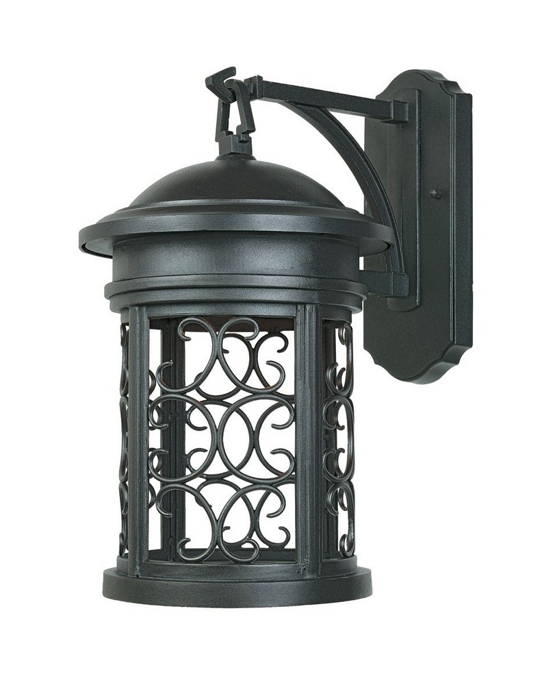 Designers Fountain-31121-ORB-Ellington - One Light Outdoor Wall Lantern Oil Rubbed Bronze  Mediterranean Patina