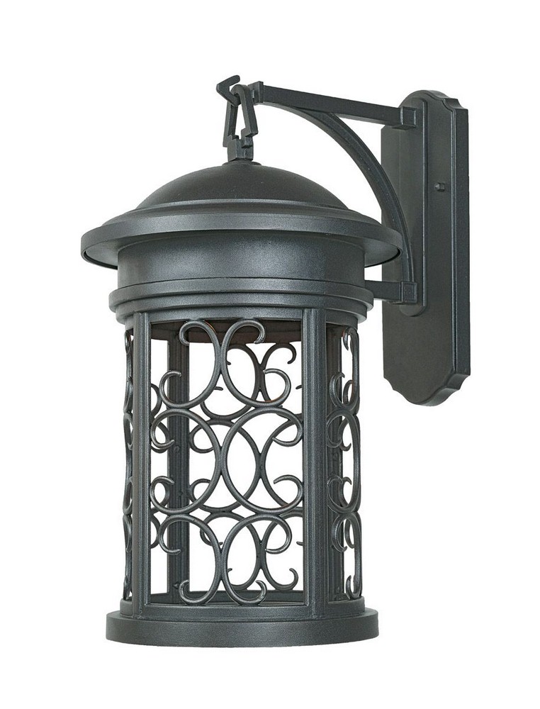 Designers Fountain-31131-ORB-Ellington - One Light Outdoor Wall Lantern Oil Rubbed Bronze  Mediterranean Patina