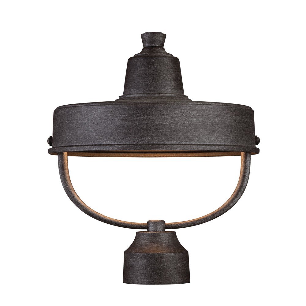 Designers Fountain-33146-WP-Portland-Ds - One Light Outdoor Post Lantern   Weathered Pewter Finish