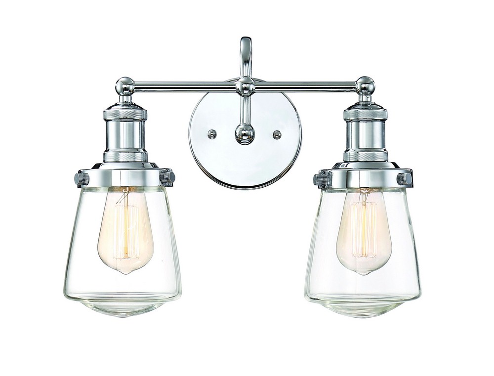 2557569 Designers Fountain-69502-CH-Taylor - Two Light Bat sku 2557569