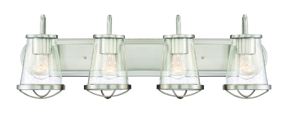 2557561 Designers Fountain-87004-SP-Darby - Four Light Bat sku 2557561