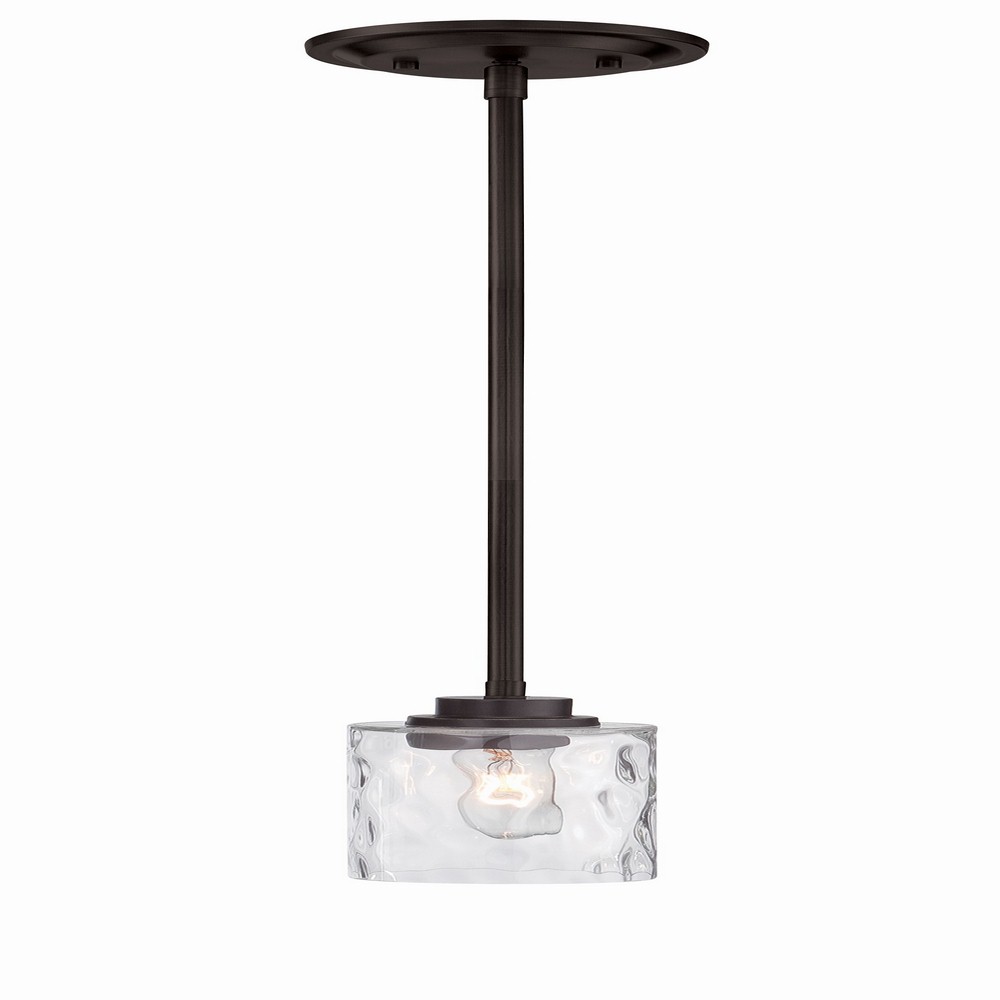 Designers Fountain-87130-OEB-Gramercy Park - One Light Mini Pendant   Gramercy Park - One Light Mini Pendant