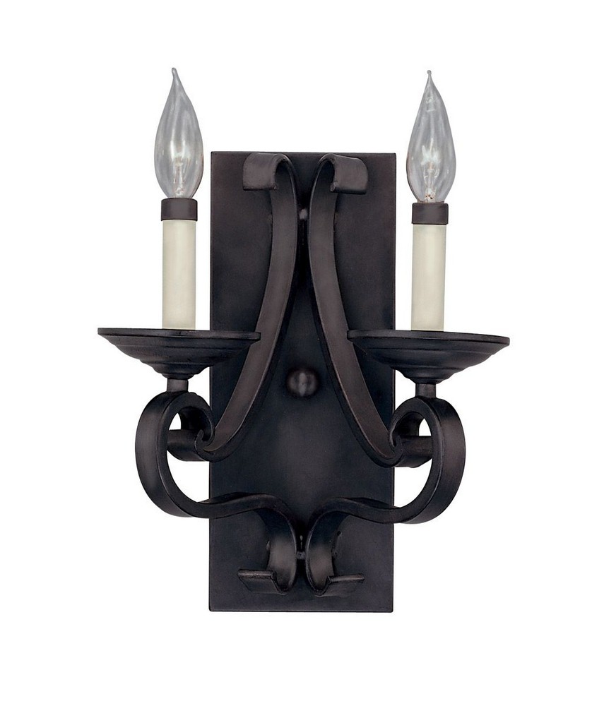 Designers Fountain-9032-NI-Messina Wall Sconces   Natural Iron