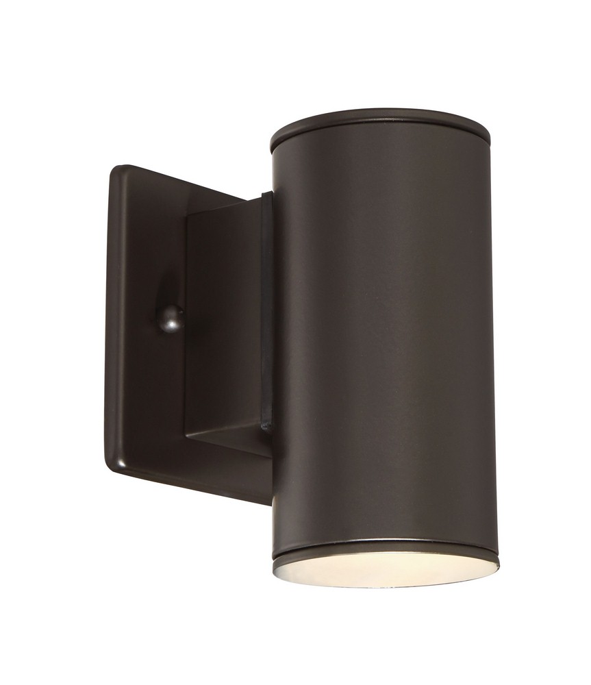 Designers Fountain-LED33001-ORB-Barrow - 7.38 Inch 7W 1 Led Outdoor Wall Lantern   Oil Rubbed Bronze Finish