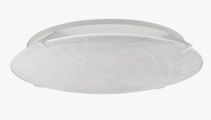Dolan Lighting-10495-05-Tazza - 14 Inch Decorative Recessed Ceiling Trim   White Finish with Alabaster Glass