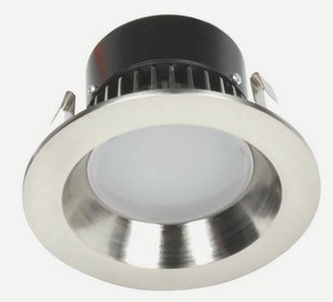 Dolan Lighting-10905-09-Recesso - 4 Inch 11W Reflector   Satin Nickel Finish