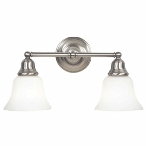 Dolan Lighting-492-09-Brockport 2-Light Bath Bar   Satin Nickel