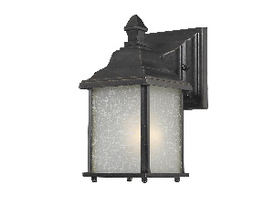 Dolan Lighting-930-68-Charleston 1-Light Outdoor Wall Mount Winchester  Antique Bronze Finish