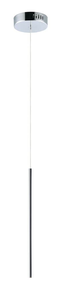 2620325 ET2 Lighting-E10002-PC-Flute-1W 1 LED Pendant-1 In sku 2620325