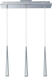 ET2 Lighting-E22223-24PC-Taper-LED Pendant in Modern style-5 Inches wide by 21 inches high   Taper - LED Pendant