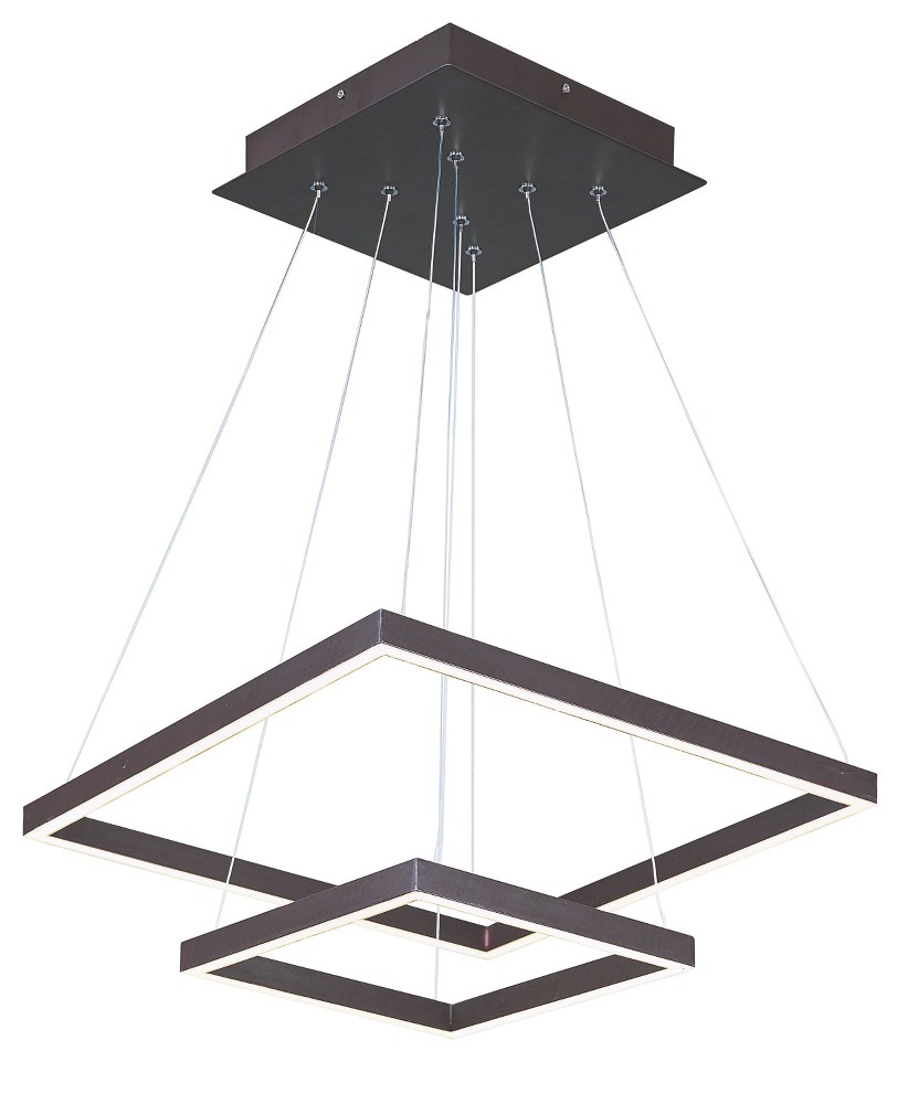 1759745 ET2 Lighting-E22405-BZ-Quad-110W 2 LED 2-Tier Pend sku 1759745