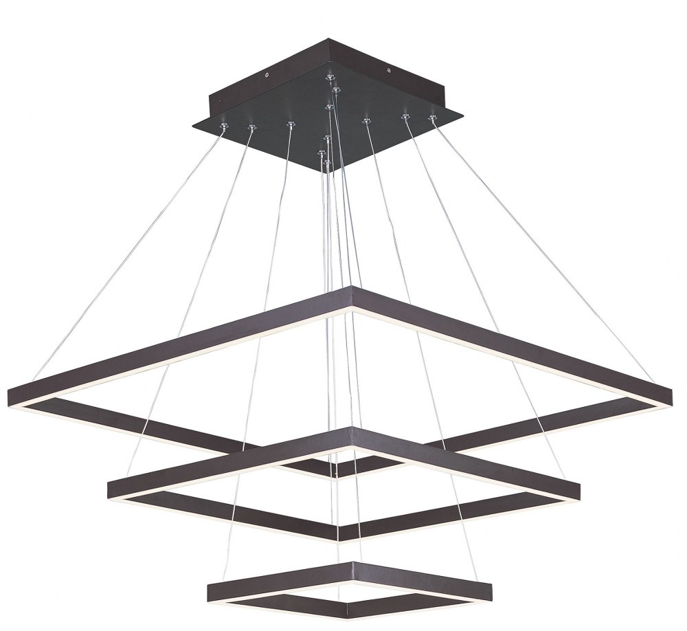 1759744 ET2 Lighting-E22407-BZ-Quad-300W 3 LED 3-Tier Pend sku 1759744