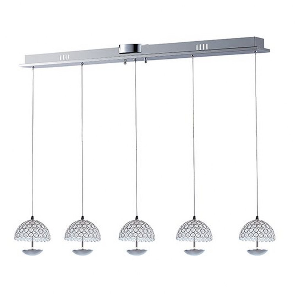 1804428 ET2 Lighting-E24495-20PC-Parasol-20W 5 LED Pendant sku 1804428