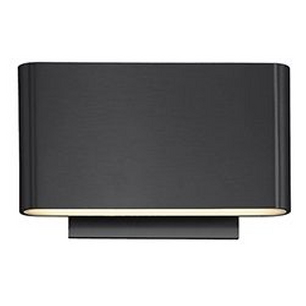 ET2 Lighting-E41310-BZ-Alumilux Spartan-10.8W 6 LED Outdoor Wall Mount in Modern style-6.75 Inches wide by 4.25 inches high   Bronze Finish