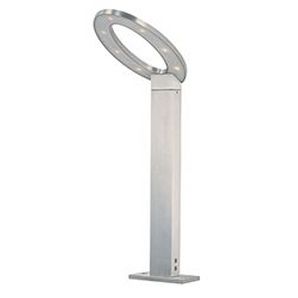 ET2 Lighting-E41360-SA-Alumilux-7W 7 LED Outdoor Path Light-8.75 Inches wide by 20 inches high   Satin Aluminum Finish