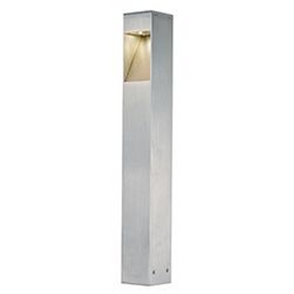 ET2 Lighting-E41363-SA-Alumilux-2W 2 LED Outdoor Path Light-3.25 Inches wide by 34 inches high   Satin Aluminum Finish
