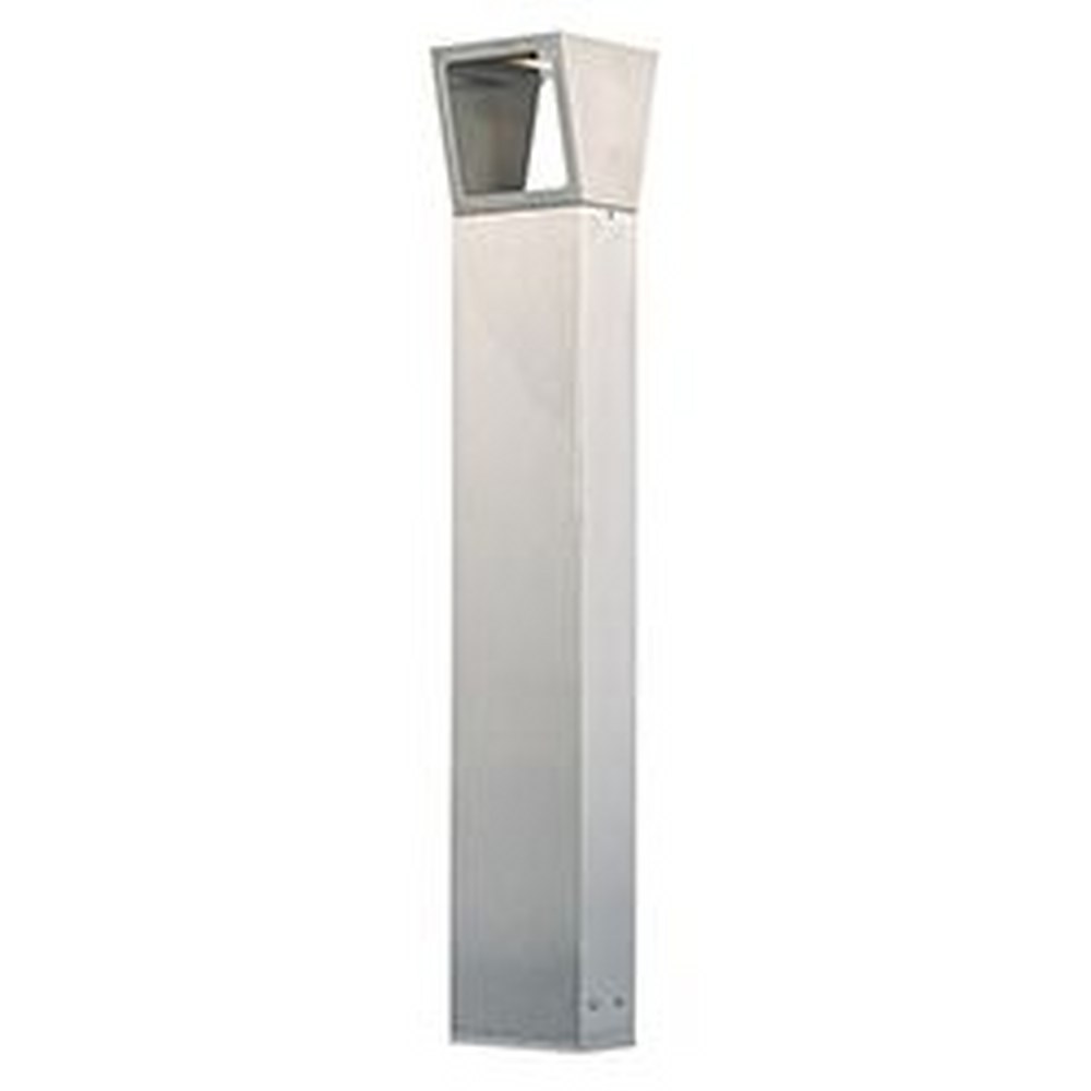 ET2 Lighting-E41366-SA-Alumilux-5.4W 18 LED Outdoor Path Light-4 Inches wide by 34 inches high   Satin Aluminum Finish