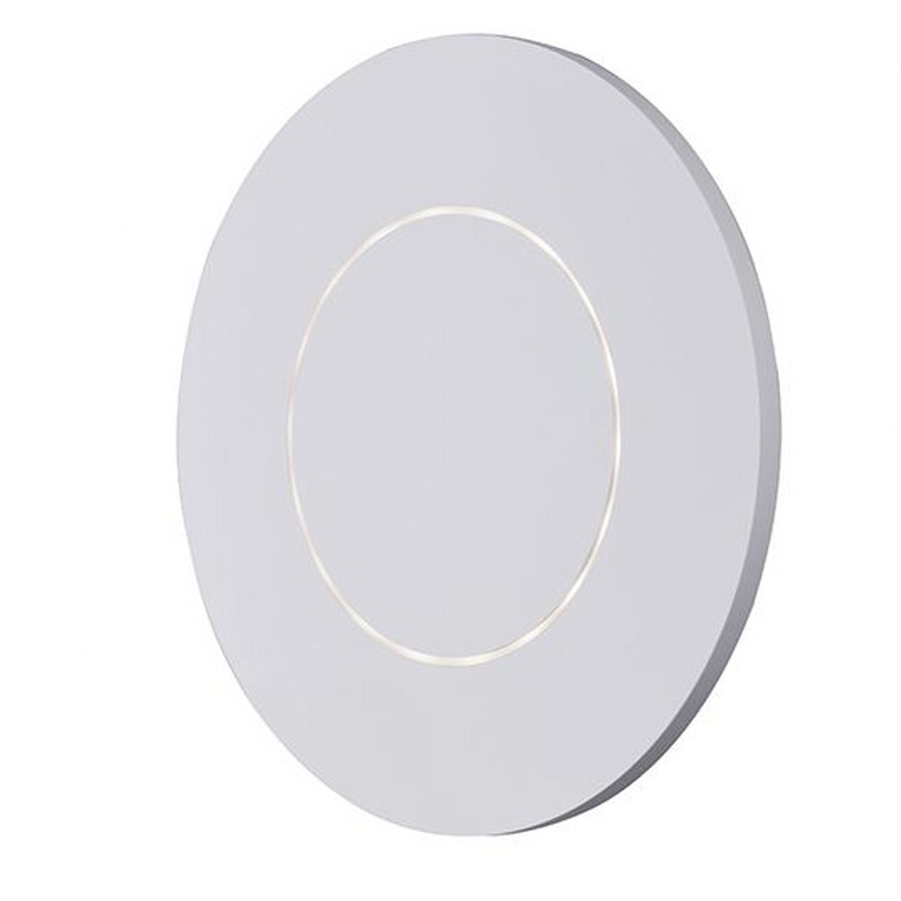 ET2 Lighting-E41382-WT-Alumilux-15W 1 LED Outdoor Wall Mount in Modern style-11.75 Inches wide by 11.75 inches high White  White Finish