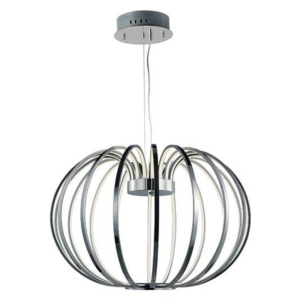 ET2 Lighting-E24526-PC-Argent-149.04W 18 LED Pendant-34.25 Inches wide by 25 inches high   Polished Chrome Finish