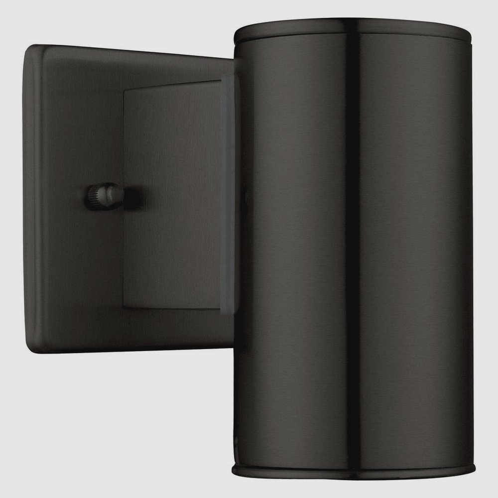 Eglo Lighting-200032A-Riga - One Light Wall Sconce   Matte Black Finish with Matte Black Galvinized Steel Shade