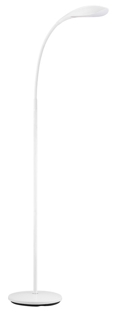 Eglo Lighting-202173A-Dambera - 12.5W 1 LED Floor Lamp In Contemporary Style-61 Inches Tall and 11.75 Inches Wide Matte White