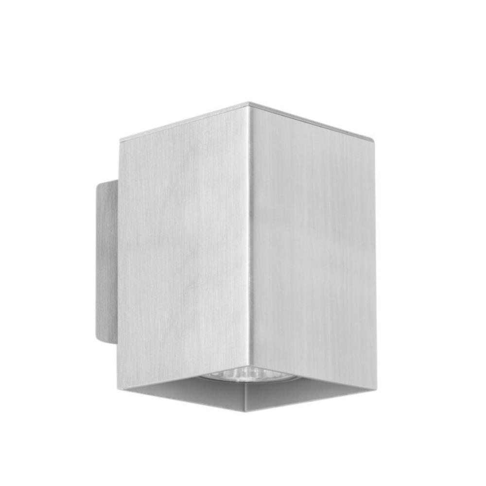 Eglo Lighting-87018A-Madras - 1-Light Wall Light - Aluminum   Aluminum Finish with Aluminum Shade
