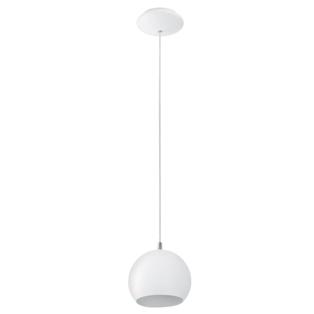 4234944 Eglo Lighting-92357A-Petto - 1-Light Pendant - Whi sku 4234944