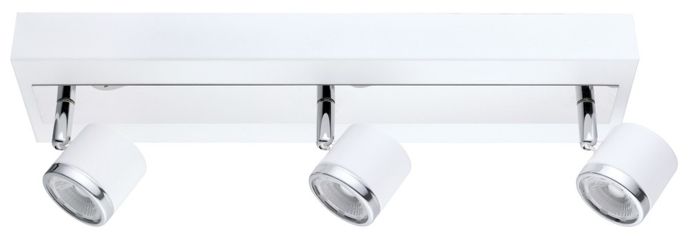 Eglo Lighting-94558A-Pierino 1 - 16.88 Inch 13.2W 3 LED Spot Light   White/Chrome Finish