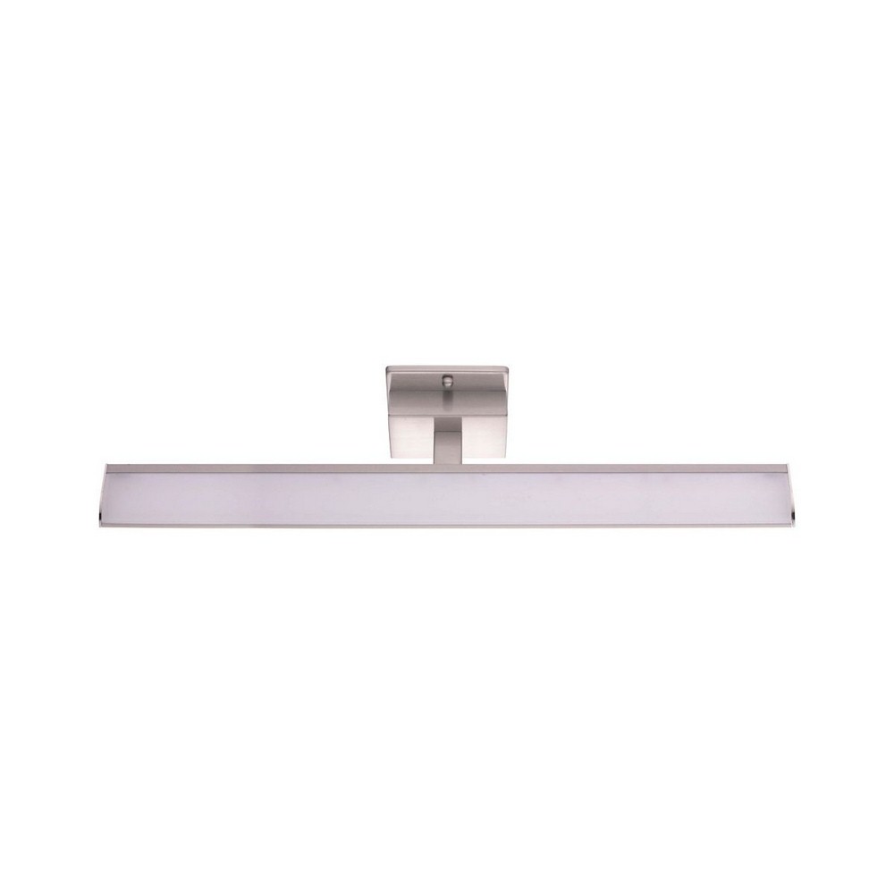 Eglo Lighting-94615A-Tabiano - 23.78 Inch 9.6W 3 LED Bath Vanity   Matte Nickel Finish with White Acrylic Glass