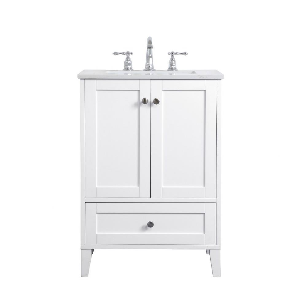 Elegant Decor Vf18024 Sommerville 24 Inch 1 Drawer Single