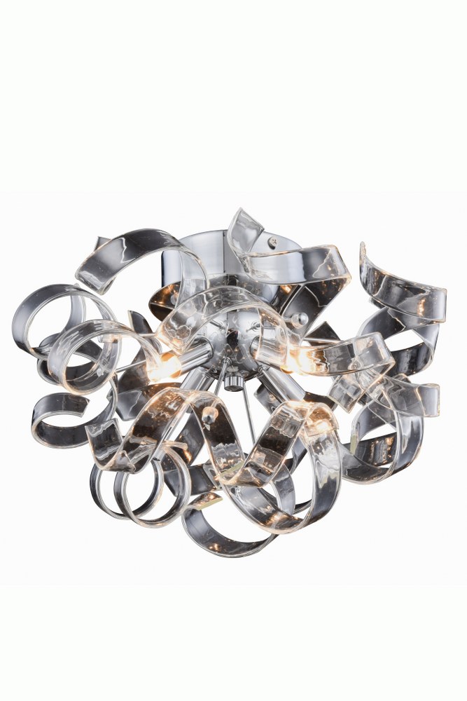 2038595 Elegant Lighting-2104F14C-Ritz - Four Light Flush  sku 2038595