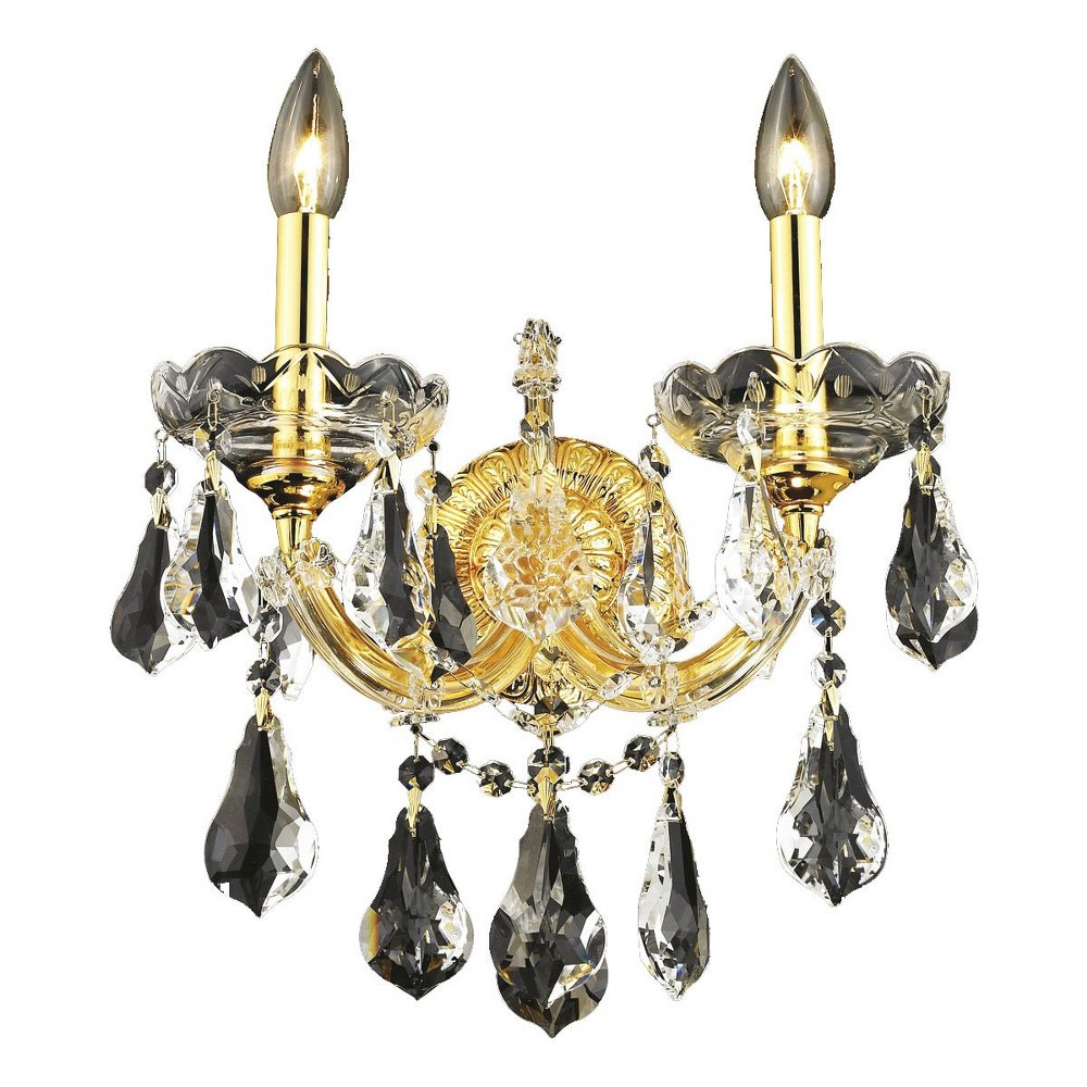 3336507 Elegant Lighting-2801W2G-GT/RC-Maria Theresa - Two sku 3336507