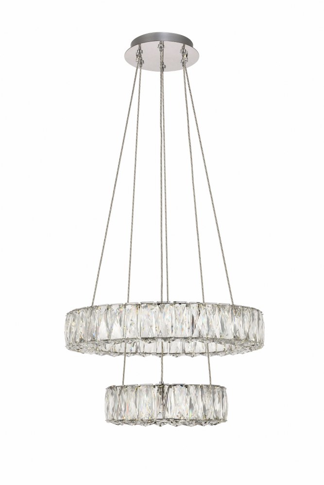 3342612 Elegant Lighting-3503G18C-Monroe - 17.7 Inch 0.23W sku 3342612