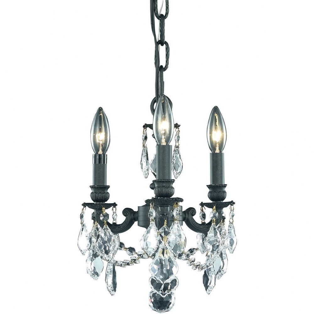 3337176 Elegant Lighting-9103D10DB/RC-Lillie - Three Light sku 3337176