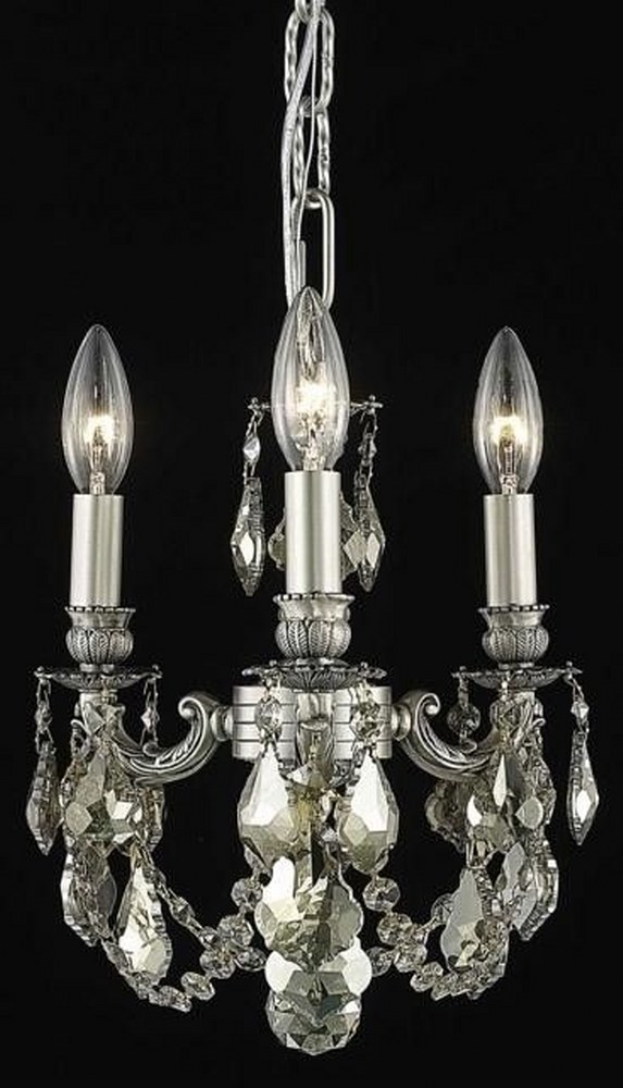 3337187 Elegant Lighting-9103D10PW-GT/RC-Lillie - Three Li sku 3337187