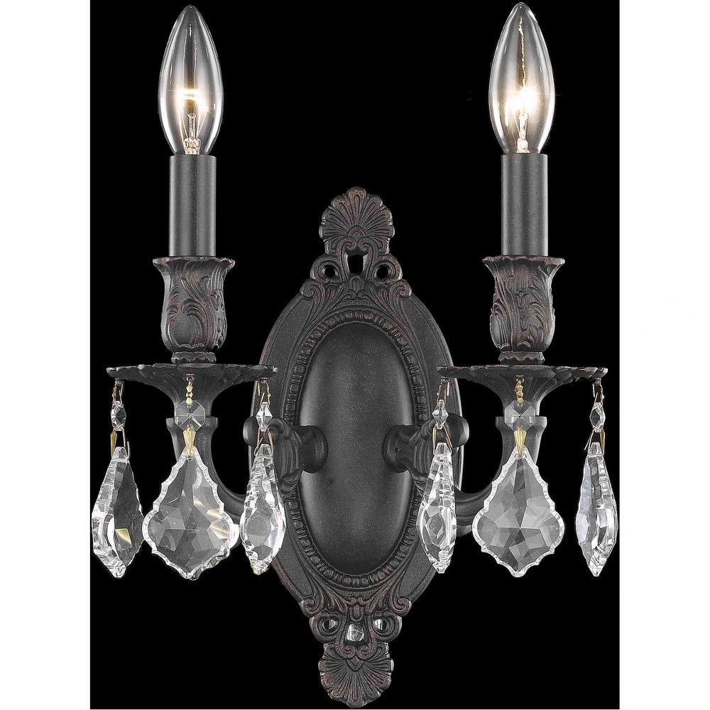 3336694 Elegant Lighting-9202W9DB-GT/RC-Rosalia - Two Ligh sku 3336694