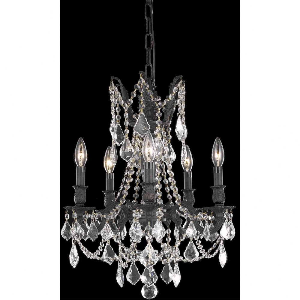 3338277 Elegant Lighting-9205D18DB-GT/RC-Rosalia - Five Li sku 3338277