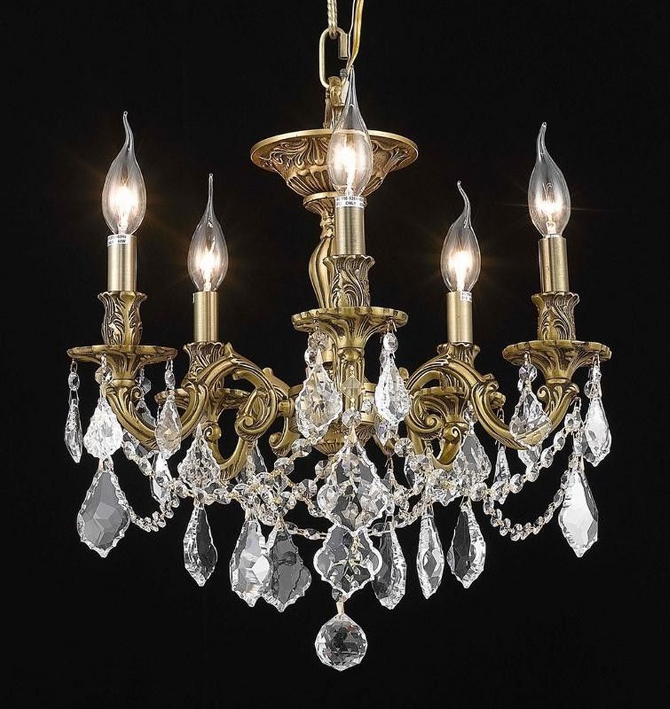 3338029 Elegant Lighting-9205F18FG/RC-Rosalia - Five Light sku 3338029