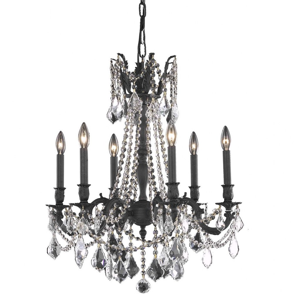 3338762 Elegant Lighting-9206D23DB-GT/RC-Rosalia - Six Lig sku 3338762