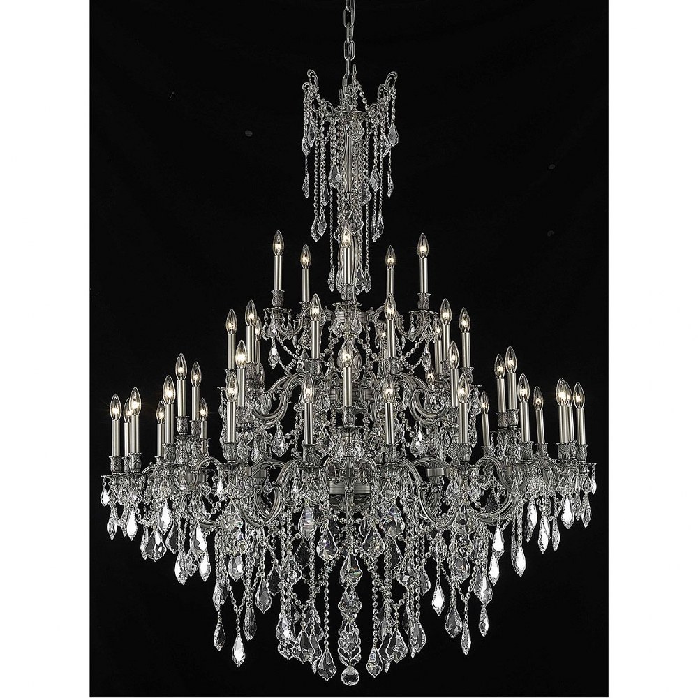 3340536 Elegant Lighting-9245G54PW/RC-Rosalia - Fourty-Fiv sku 3340536