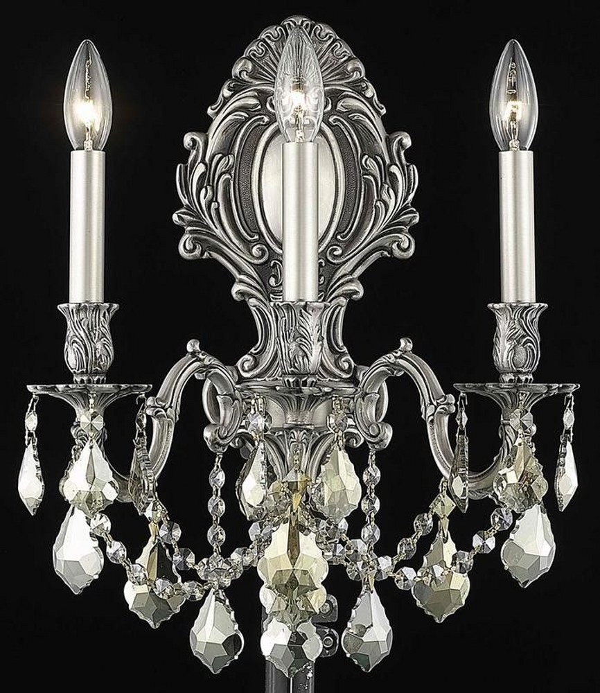 3337320 Elegant Lighting-9603W14PW-GT/RC-Monarch - Three L sku 3337320