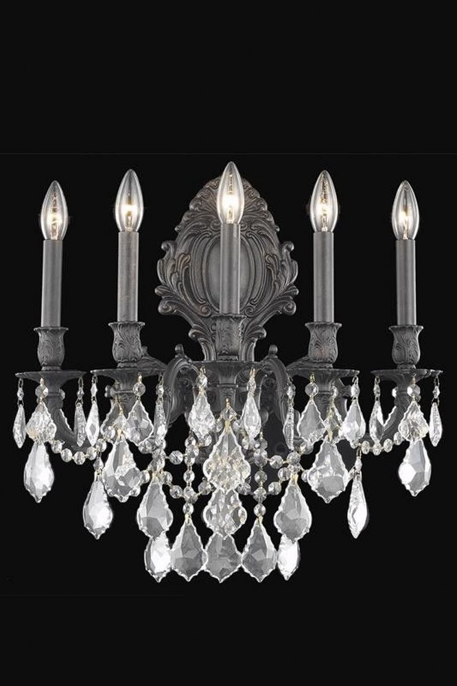 3338069 Elegant Lighting-9605W21DB/RC-Monarch - Five Light sku 3338069