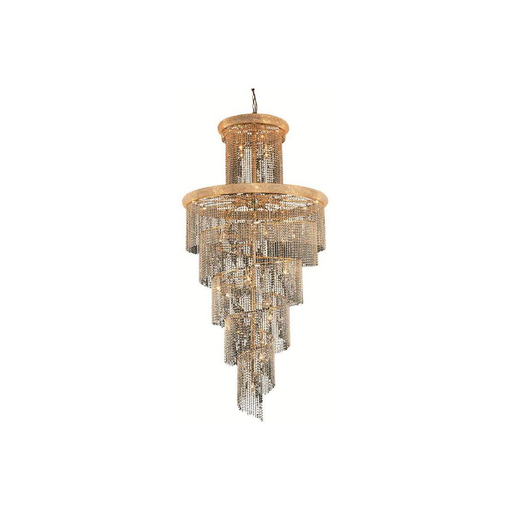 3340069 Elegant Lighting-V1800SR48G/RC-Spiral - Fourty-One sku 3340069