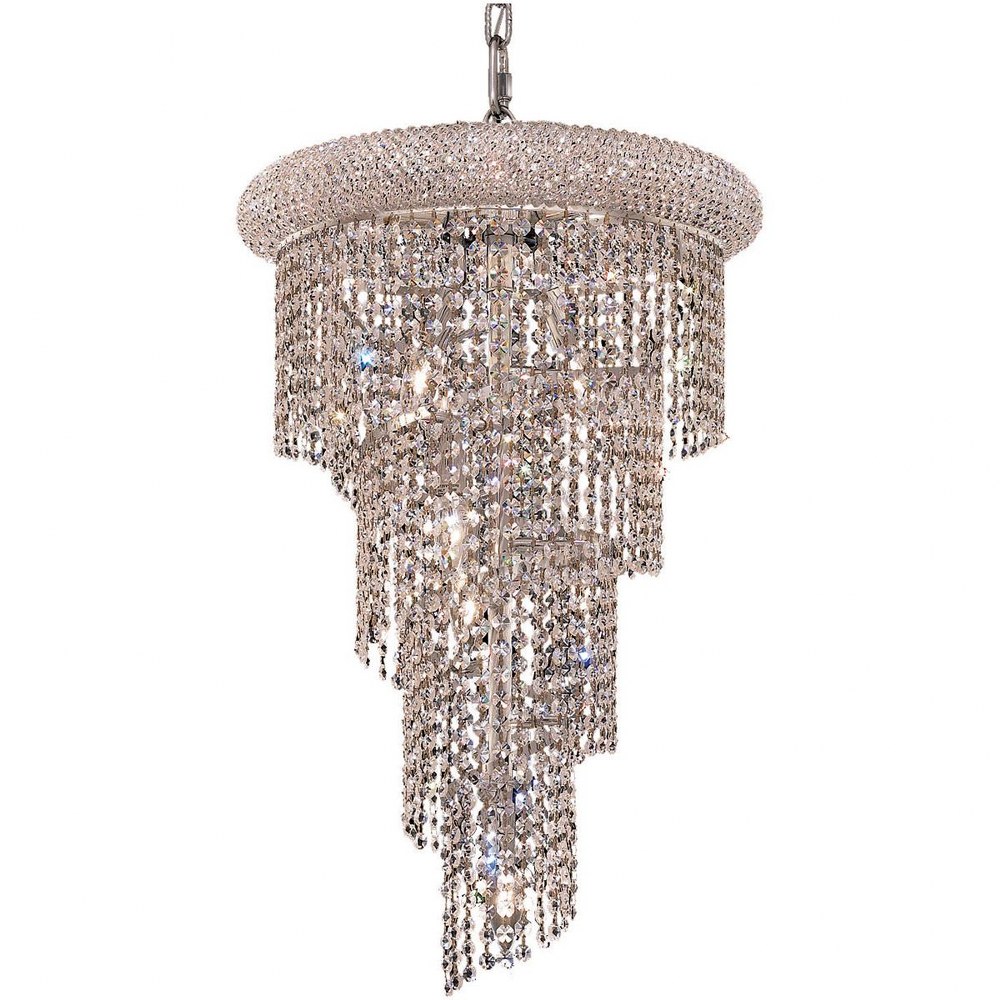 3337676 Elegant Lighting-V1801SR16C/RC-Spiral - Eight Ligh sku 3337676